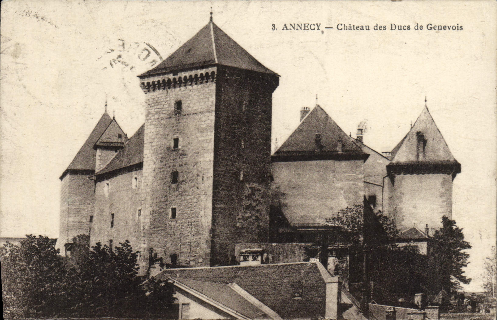 Annecy — Château des Ducs de Genevois — Éditeur Goutin, n°3