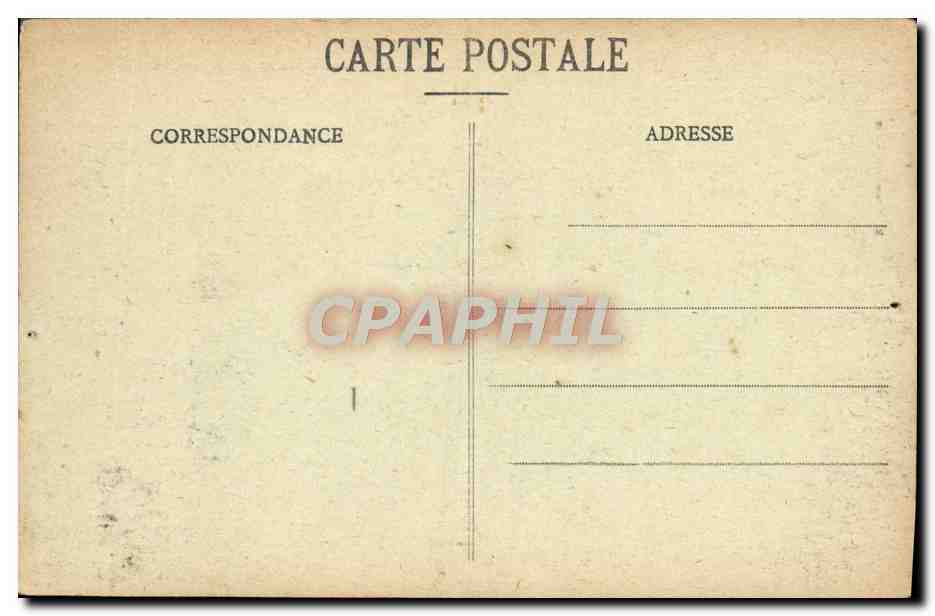 CPA Dampierre en Bray L'Ancien Chateau des Huguenots — Rückseite