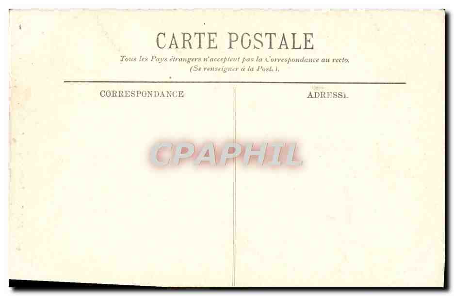 CPA Blois Le Chateau Le Musee Cheminee d'Anne de Bretagne  — Rückseite