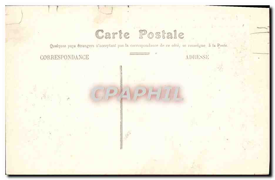 CPA Chateau de Blois Facade de Francois 1er — Rückseite
