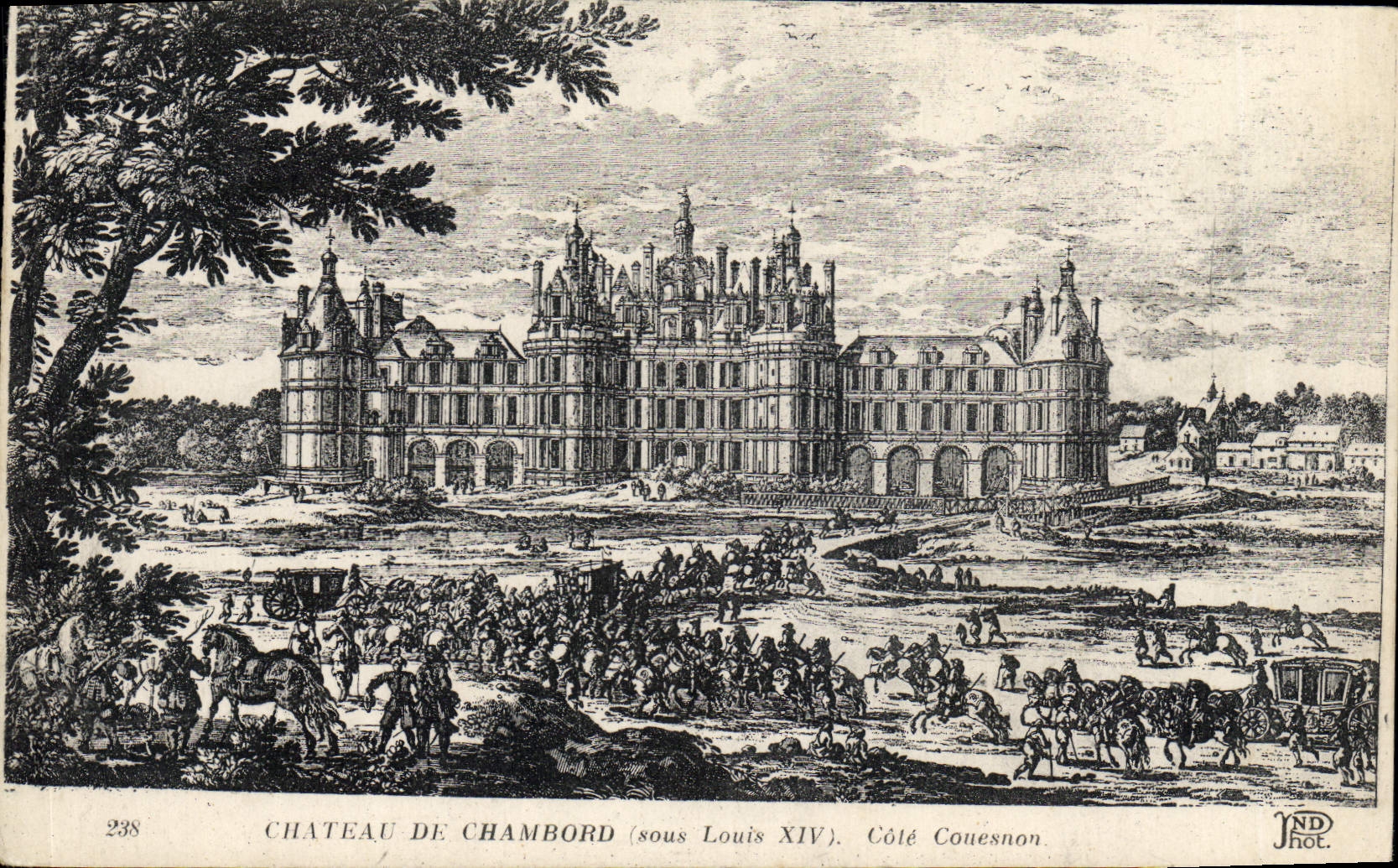 CPA Chateau De Chambord Cote Couesnon 