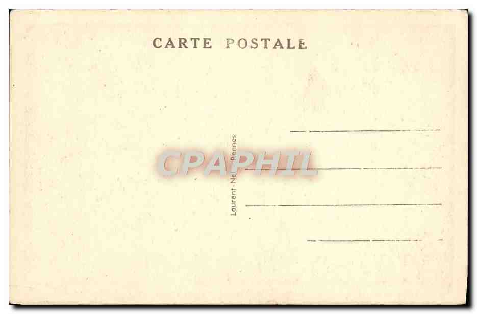 CPA Josselin Interieur de la Basilique Chapelle de Notre Dame du Roncier Les ex voto — Verso