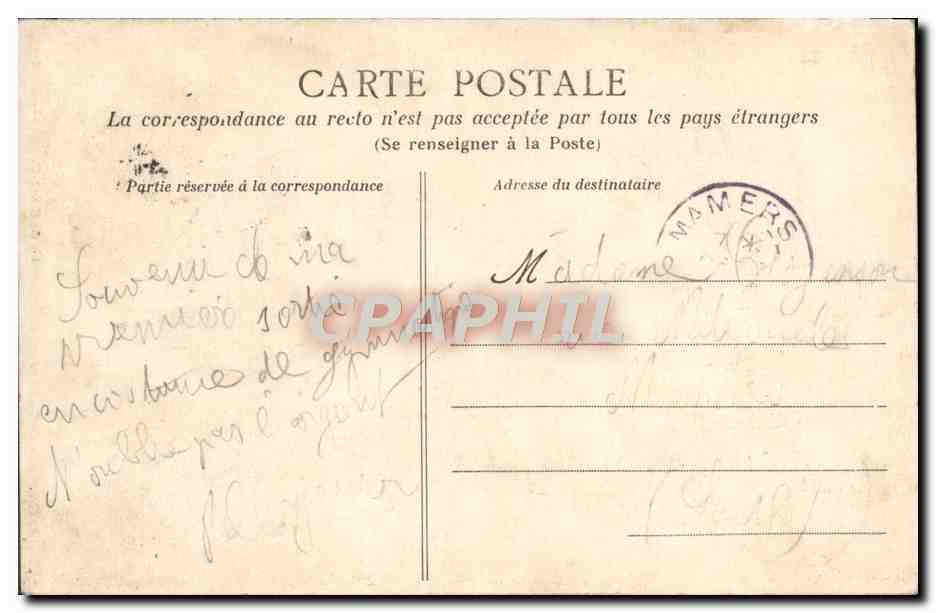 CPA Le Tombeau de Bonchamps dans l'eglise de Saint Florent le Viell — Back