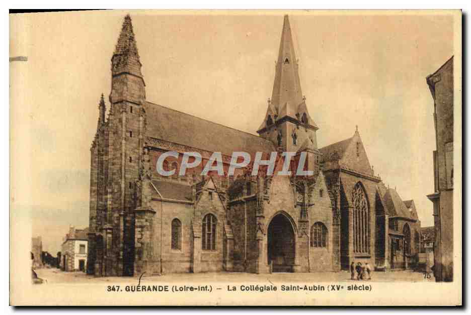 CPA Guerande La Collegiale Saint Aubin
