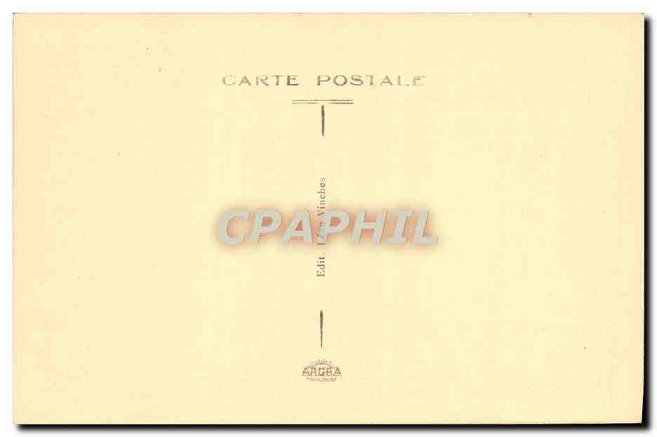 CPA Bozouls La Ville au Bord de l'Abime — Rückseite