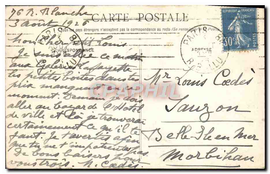 CPA Environs de Blangy Sur Bresle Le Chateau de Rambures La Grille d'Honneur — Rückseite