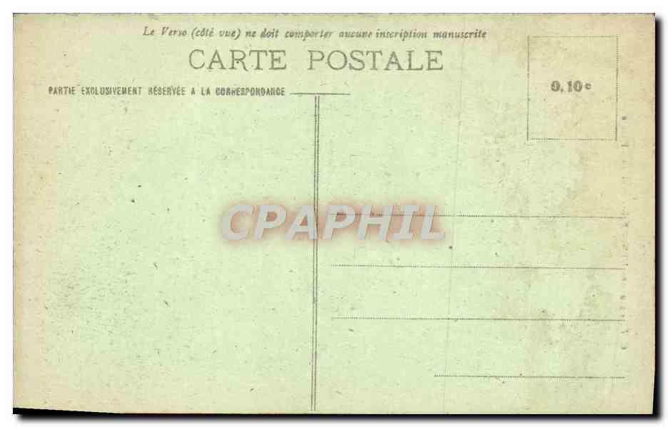CPA Rouen Eglise St Ouen Facade — Verso