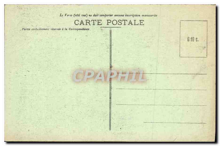 CPA La Cathedrale de Rouen Ensemble — Rückseite