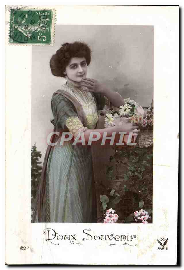 CPA Fantaisie Femme