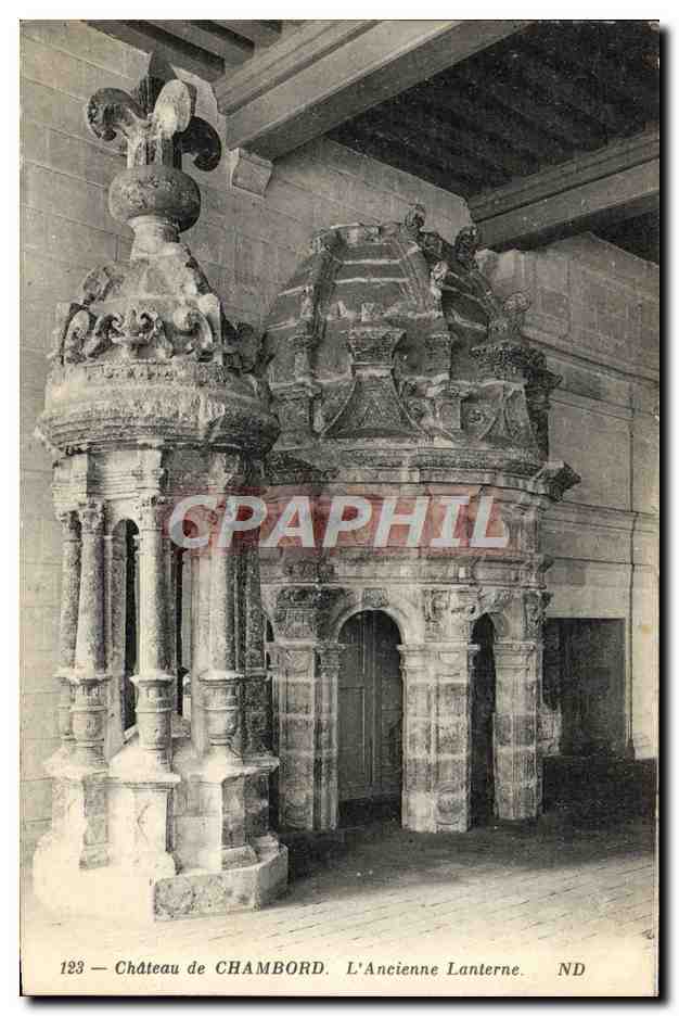 CPA Chambord Le Chateau L'Ancienne Lanterne