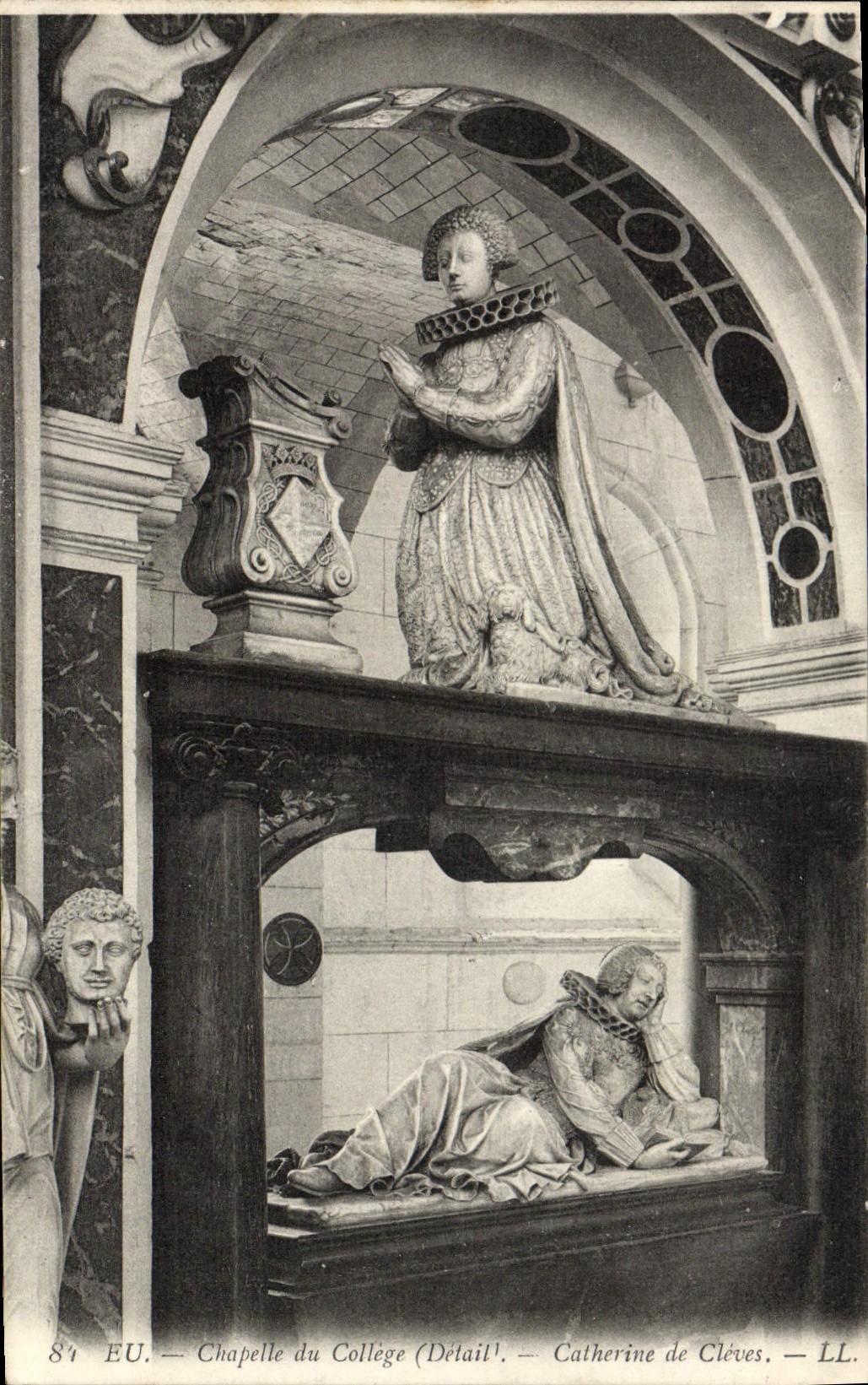 CPA Eu Chapelle du College Catherine de Cleves