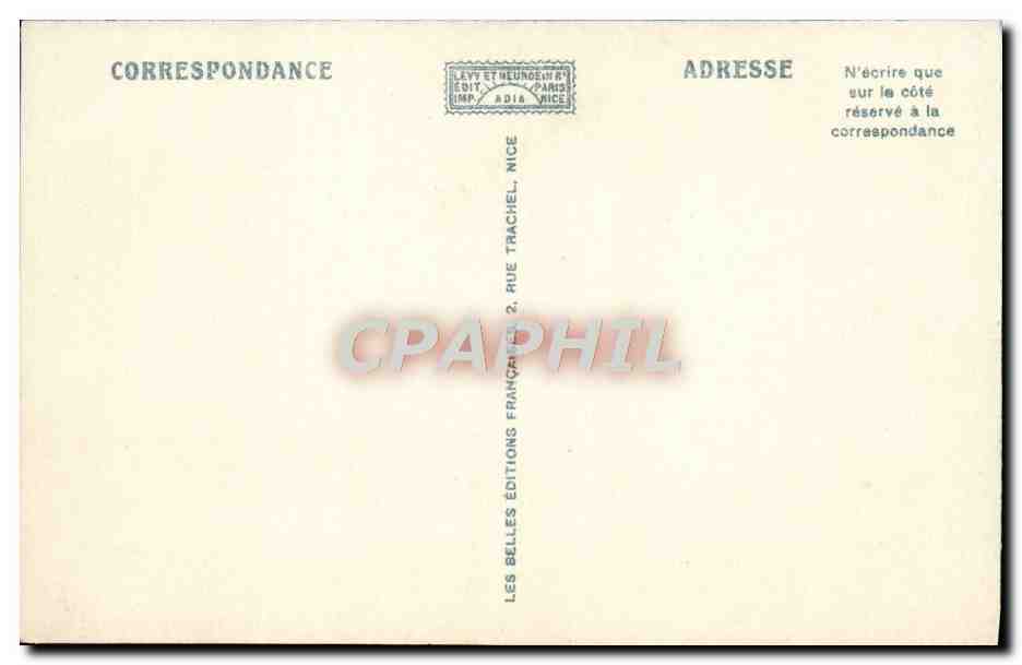 CPA Cannes Le Palm Beach Casino d'ete — Rückseite