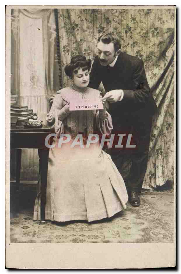CPA Fantaisie Femme