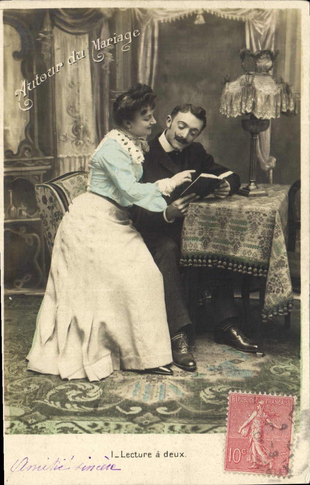 Lecture à deux — Autour du Mariage — Amicitie sincère