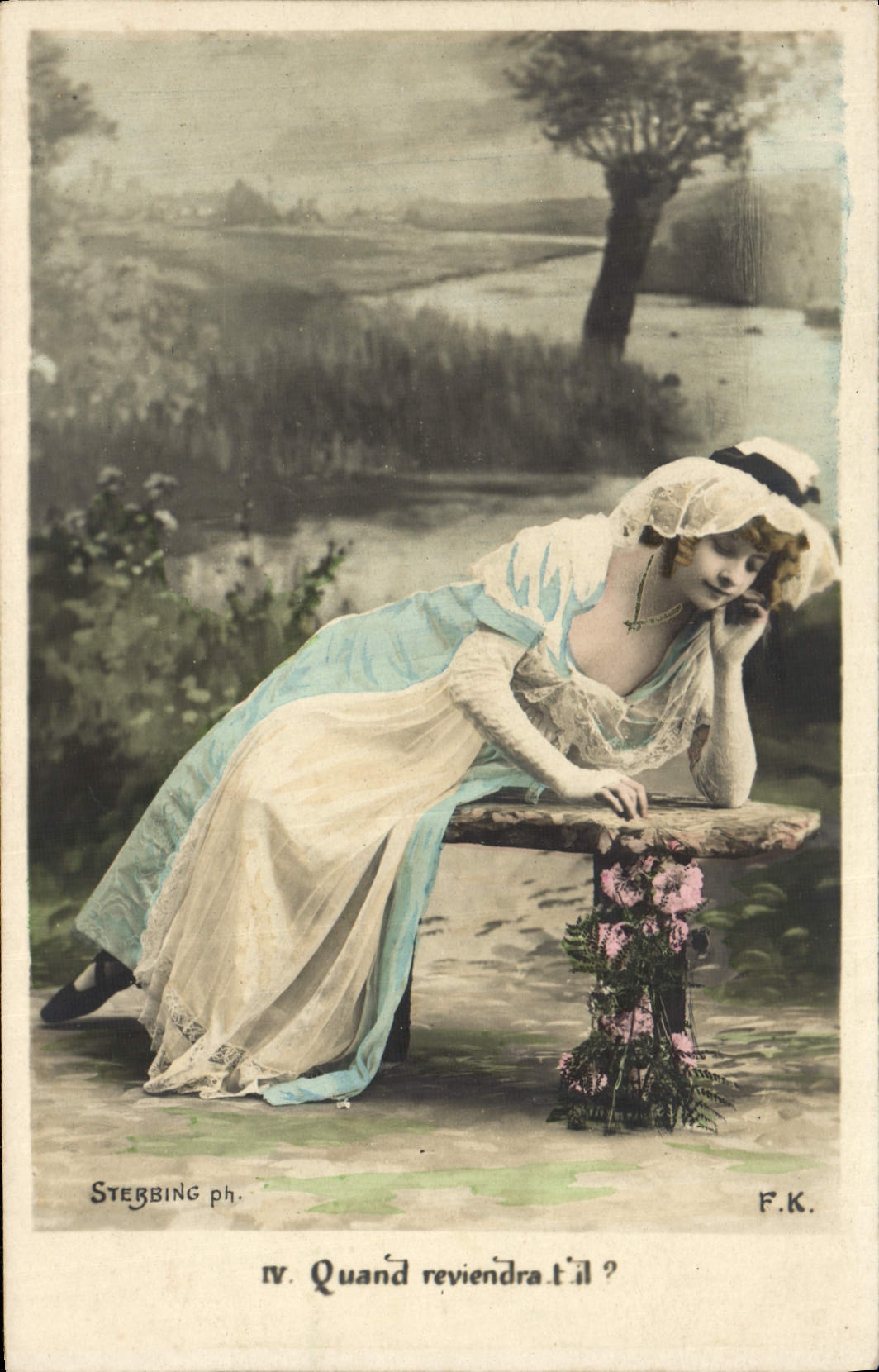 CPA Fantaisie Femme