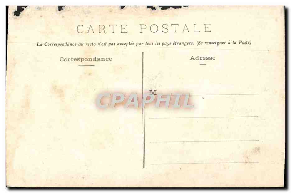 CPA Le Pouliguen La Jetee — Rückseite