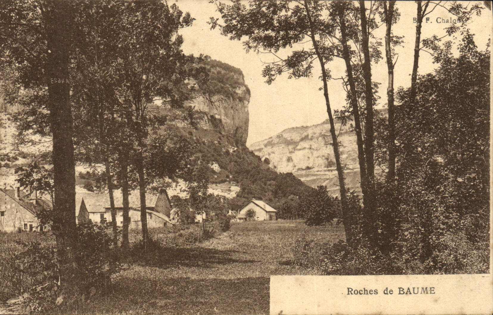 CPA Roche de Baume