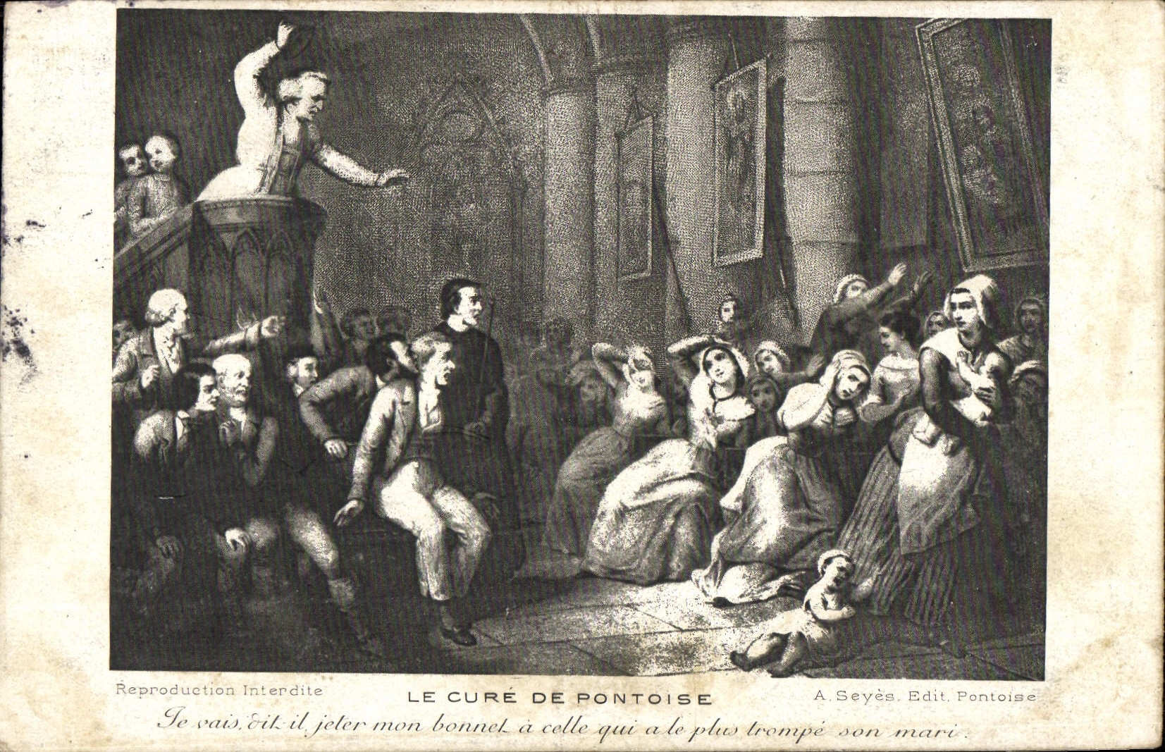 CPA Le Cure de Pontoise