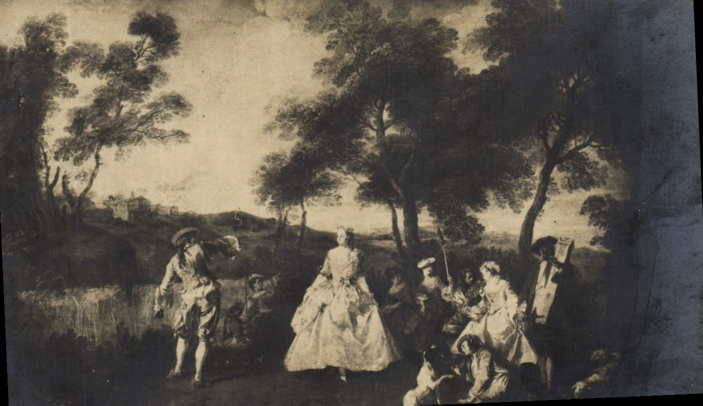 CPA Lancret Schaferszene