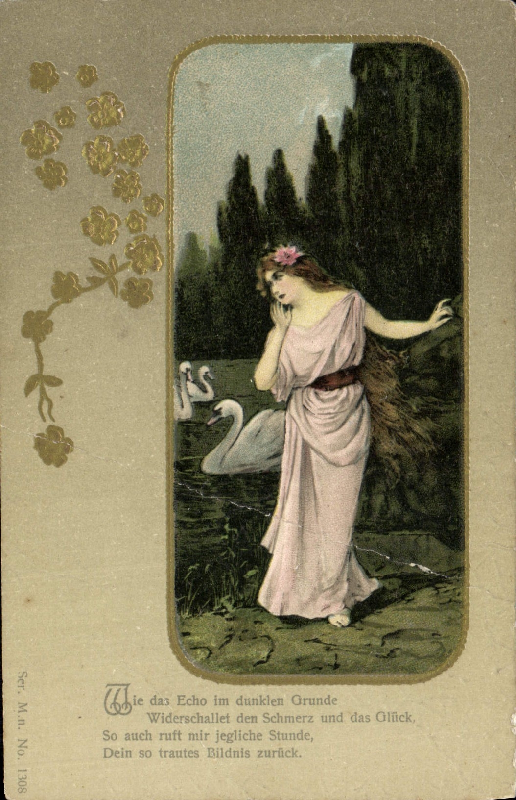 CPA Femme Fantaisie