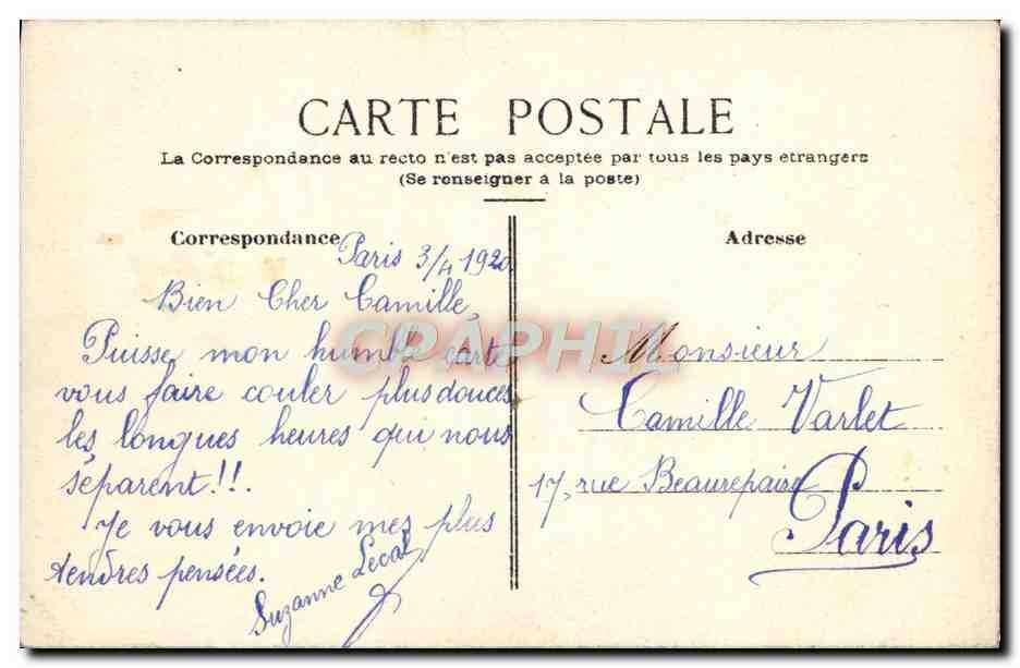 CPA Joyeuses Paques oeufs Poussins  — Rückseite