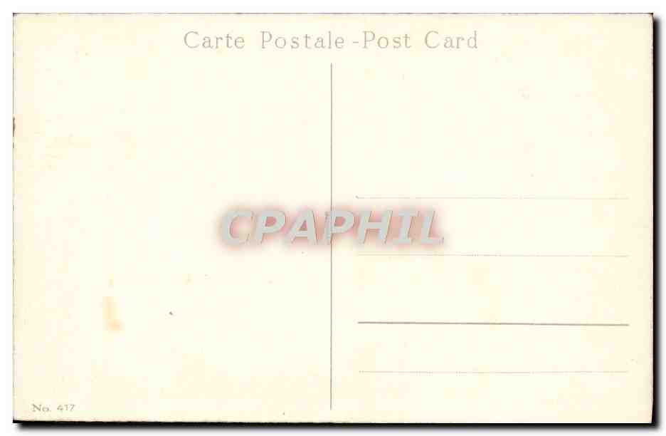 CPA Bonne Fete Fleurs — Verso
