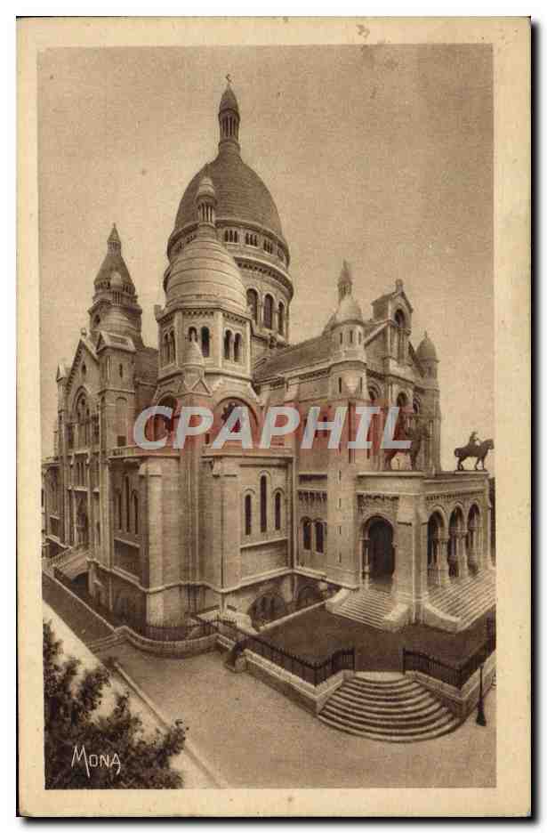 CPA Basilique du Sacre Coeur Montmartre Paris 
