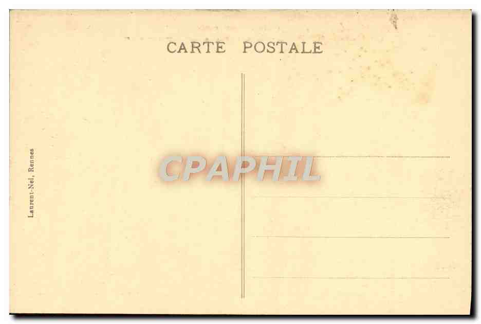 CPA St Lunaire Pointe et Croix du Decolle vues de la Mer — Verso