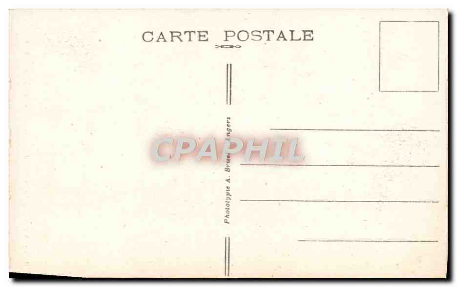CPA Le Pouliguen Grotte des Korigans — Rückseite