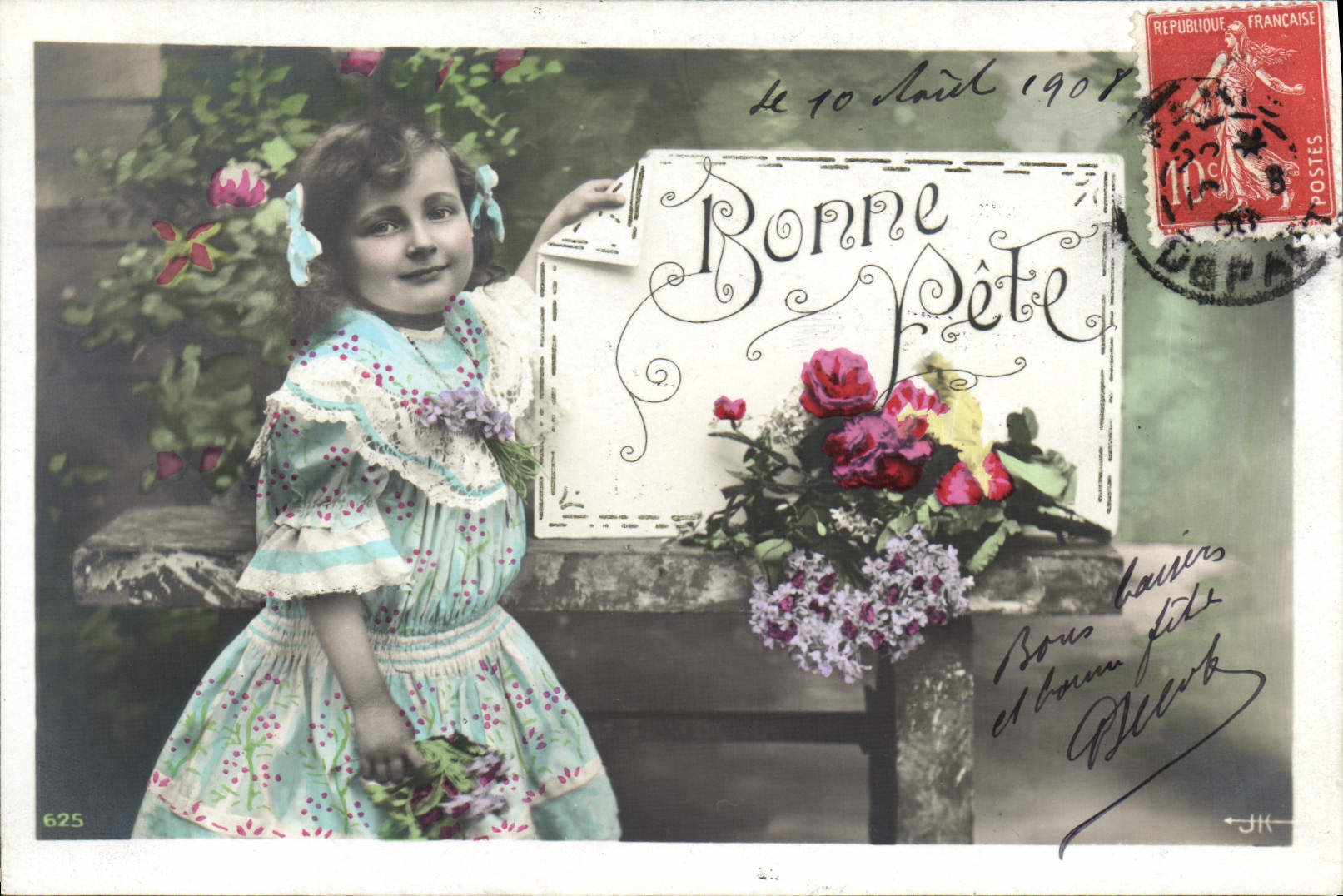 CPA Bonne Fete Enfant