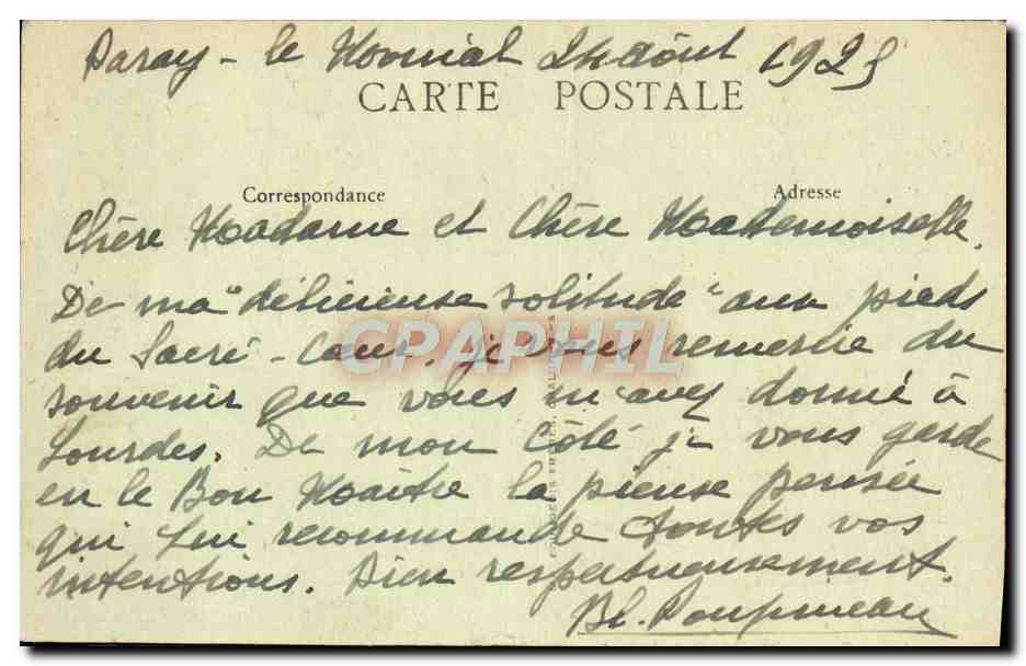 Vérosvres — Maison natale de Ste Marguerite-Marie Alacoque — Edit. Mon Drago — Verso