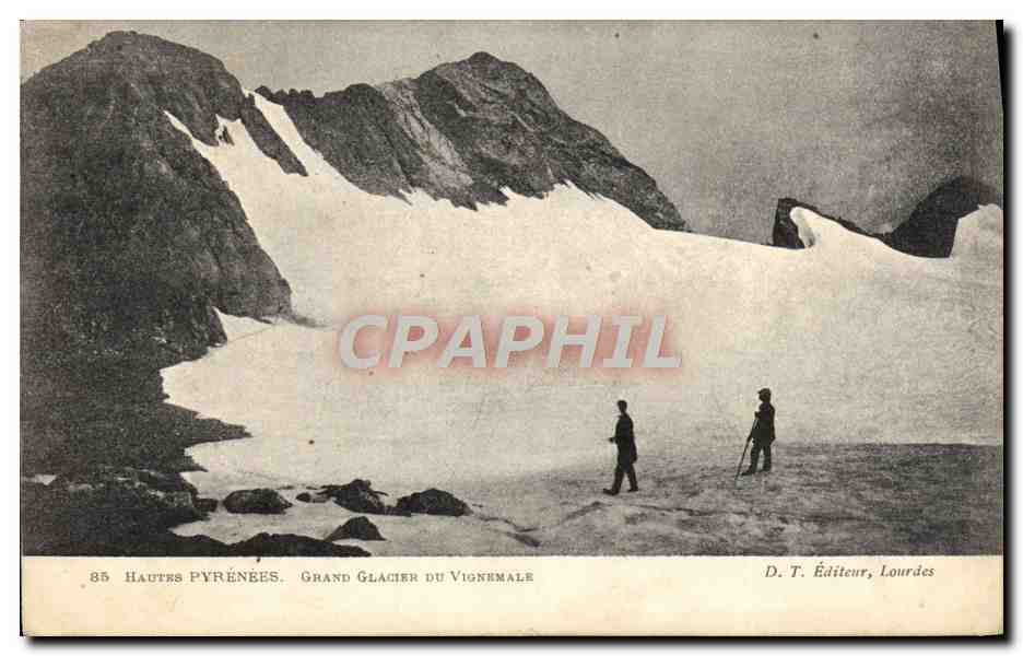 CPA Hautes Pyrenees Grand Glacier Du Vignemale