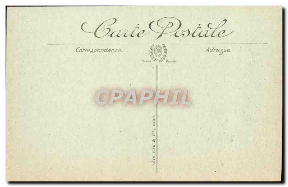 CPA Poitiers Pont Joubert vers Notre Dame des Dames — Rückseite