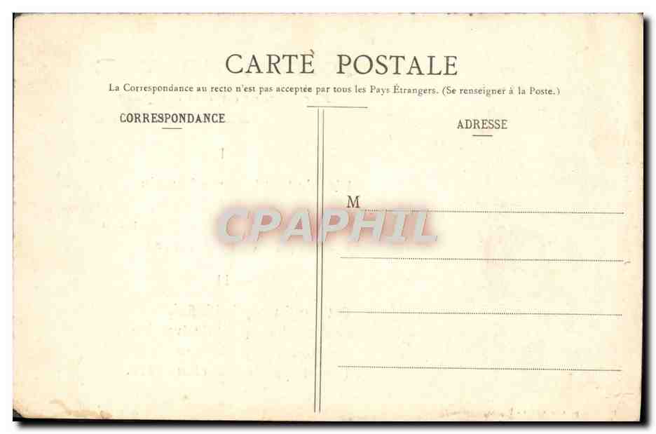 CPA Pater Noster  — Rückseite