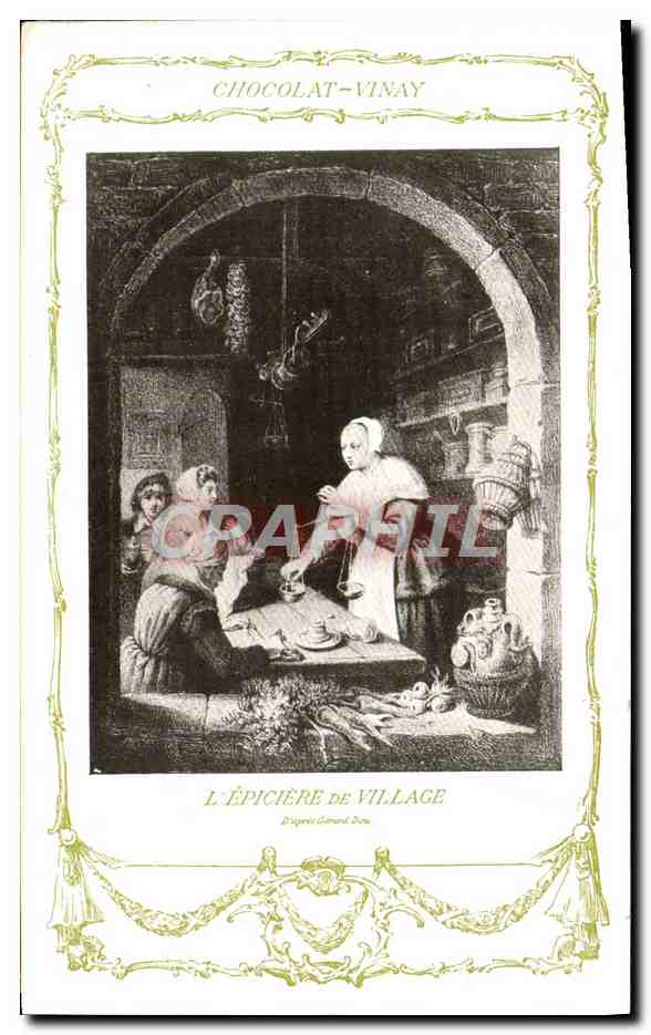 L'ÉPICHERE DE VILLAGE — Chocolat-Vinay, Série VII, N° 13