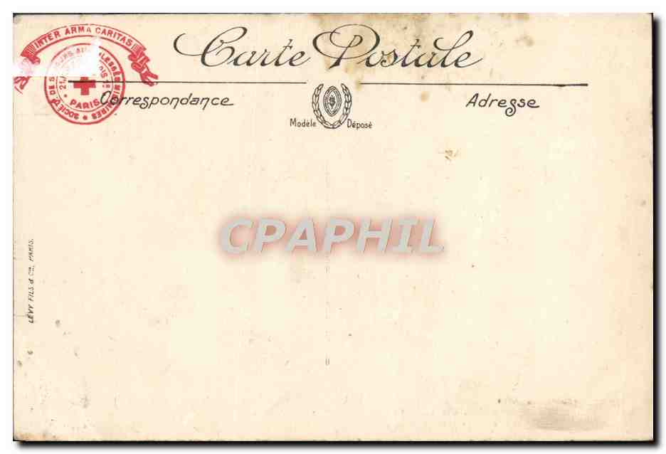 Les Cisailleurs — Campagne 1914-1916 — Visé Paris n° 2373 (E Boudet) — Achterkant
