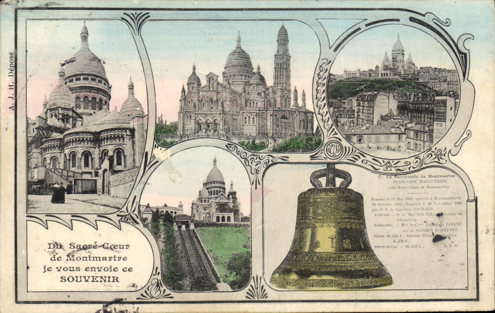 CPA Paris Montmartre Cloche 
