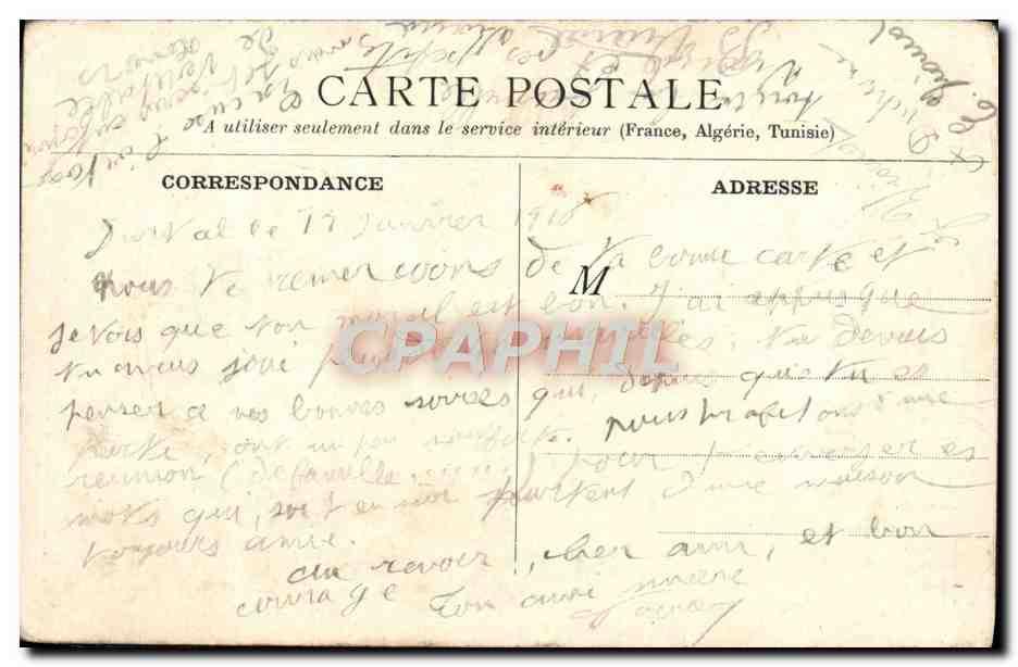 CPA Fantaisie Tu le cherches le gros Femmes  — Rückseite
