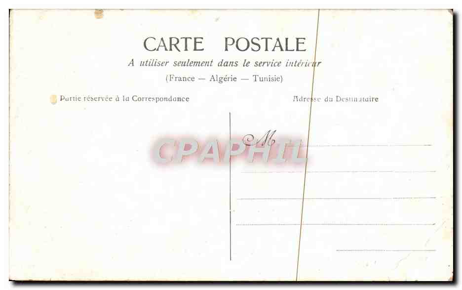 CPA Fantaisie Enfant Oiseau — Rückseite