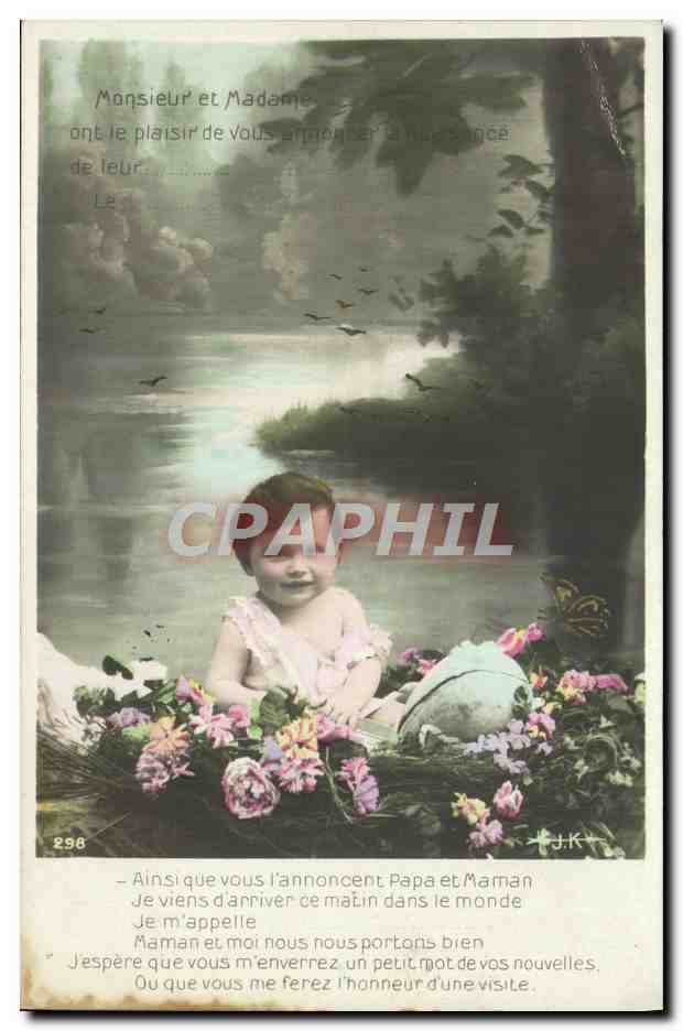 CPA Fantaisie Enfant Bebe 