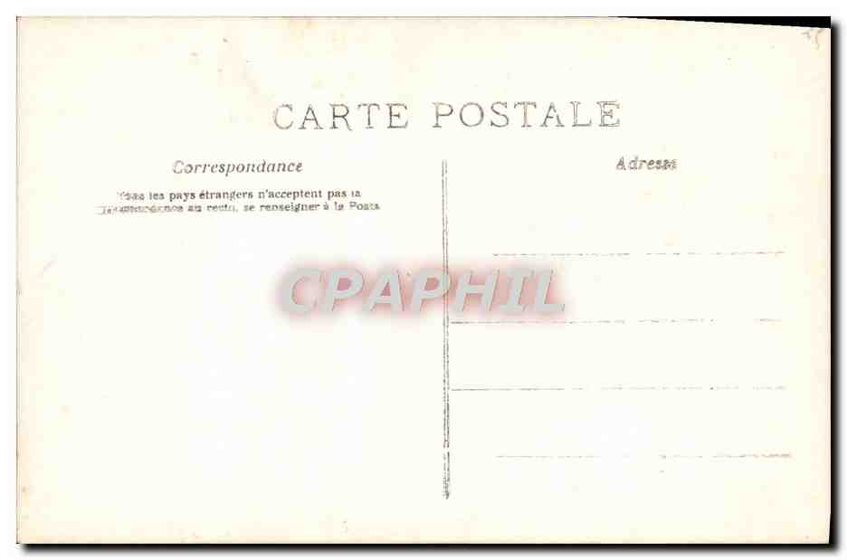 CPA Fantaisie Enfant Bebe — Rückseite