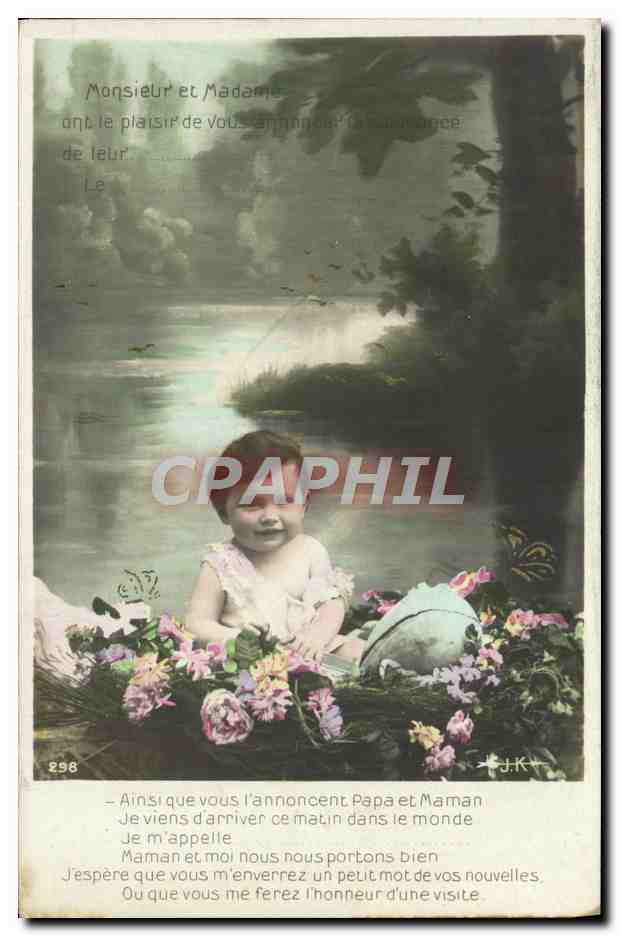 CPA Fantaisie Enfant Bebe