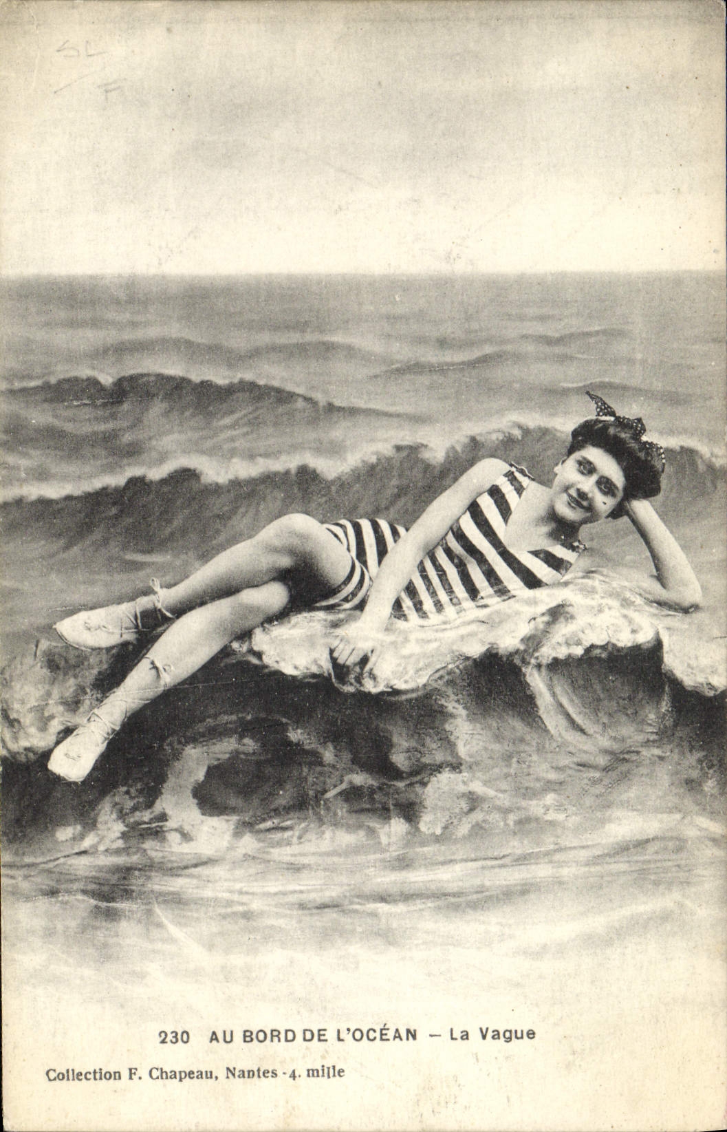 Au Bord de l'Océan — La Vague — Collection F. Chapeau, Nantes - 4. mille