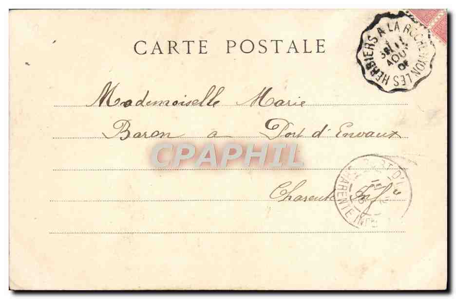 CPA Fantaisie Enfant — Verso