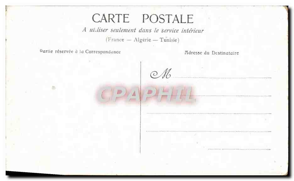 CPA Fantaisie Enfant — Rückseite