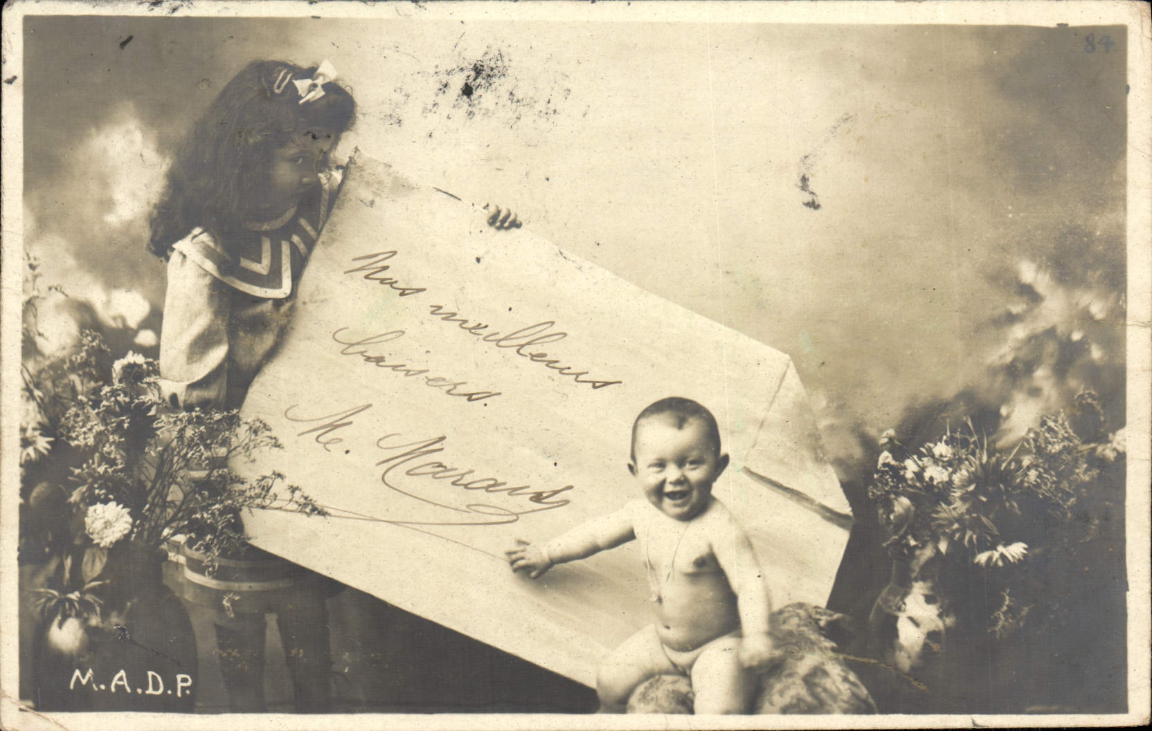 CPA Fantaisie Enfant Bebe