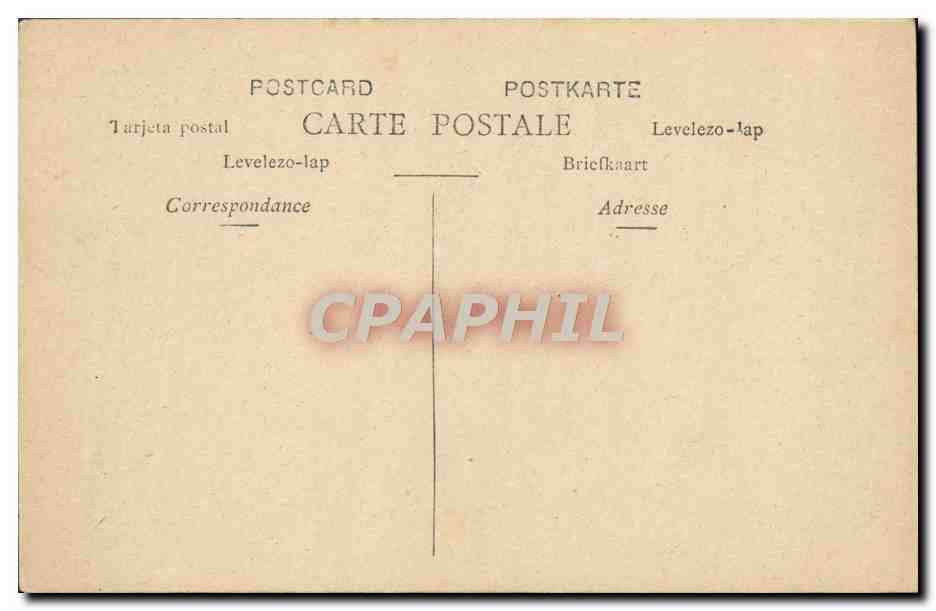 Jeune femme à côté d'une horloge à pendule — M.J.S. — éditeur M.J.S. — Verso
