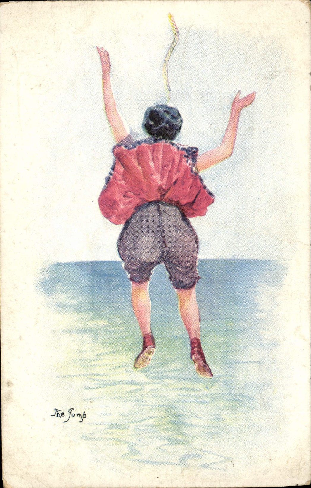 CPA Fantaisie Femme
