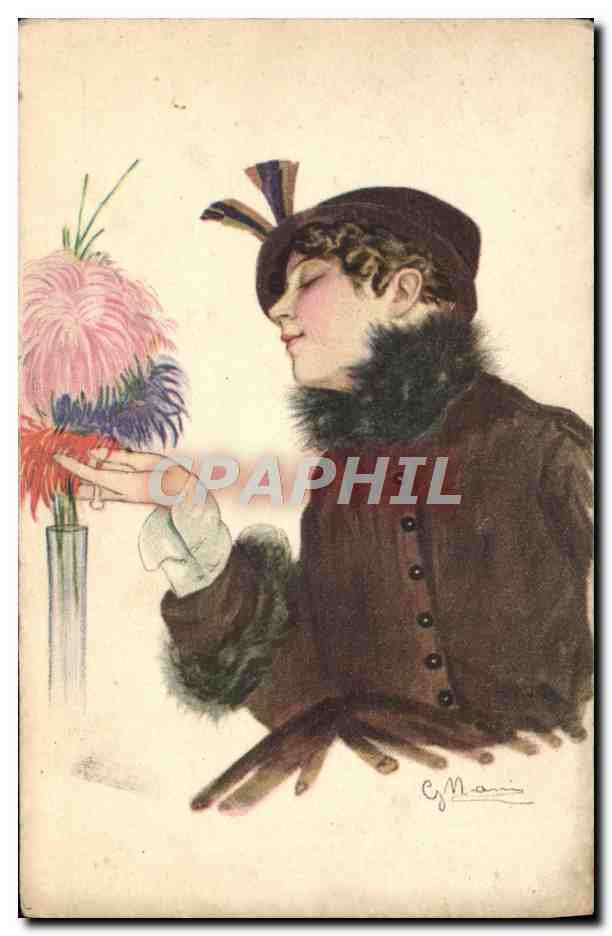 CPA Fantaisie Femme