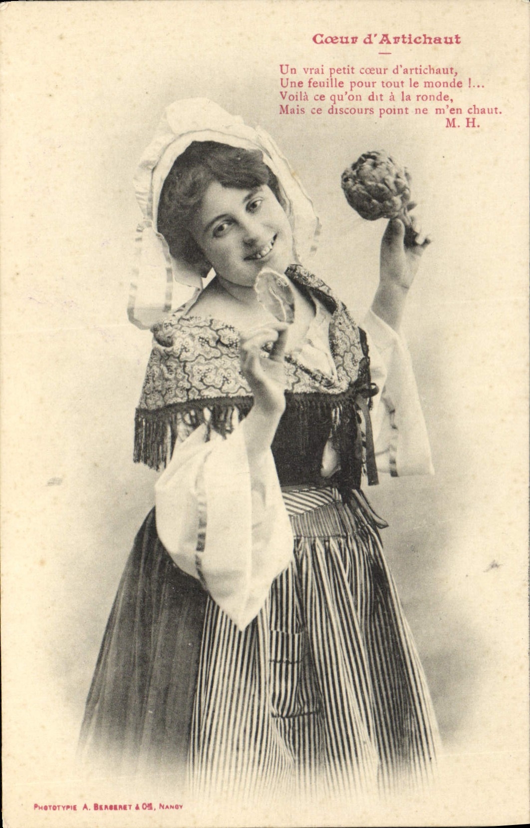 Cuoio d'Artichaut — Poema umoristico — Fototipia A. Brabernet & Cie, Nancy